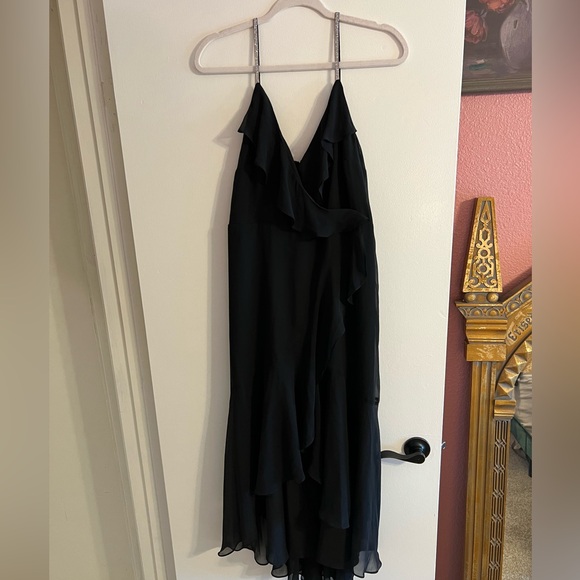 Express Black Rhinestone Dress - Picture 6 of 8